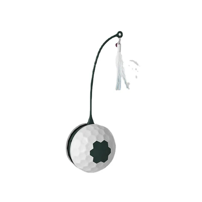 Interactive Cat Toy With Spring - Electronic Toy Ball For Cats