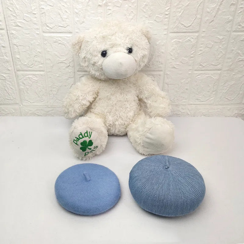 Felt Baret For Pets In 3 Colours - Fashionable Accessory For Dogs And Cats