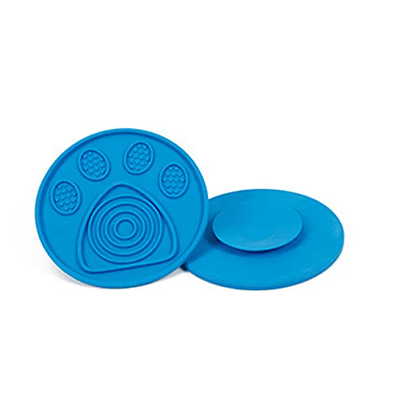 Silicone Treat Mat For Dogs - Non-Slip Wall Mat For The Dog Bath