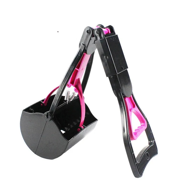 Dog Poop Bag Tongs - Practical Poop Grabber With Long Handle In Different Colors