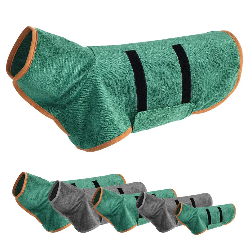 Comfortable Dog Bathrobe