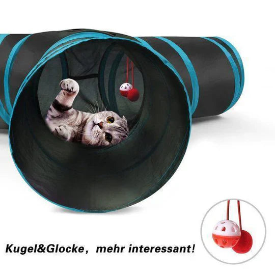 Bequee 3 - Way Foldable Pet Tunnel