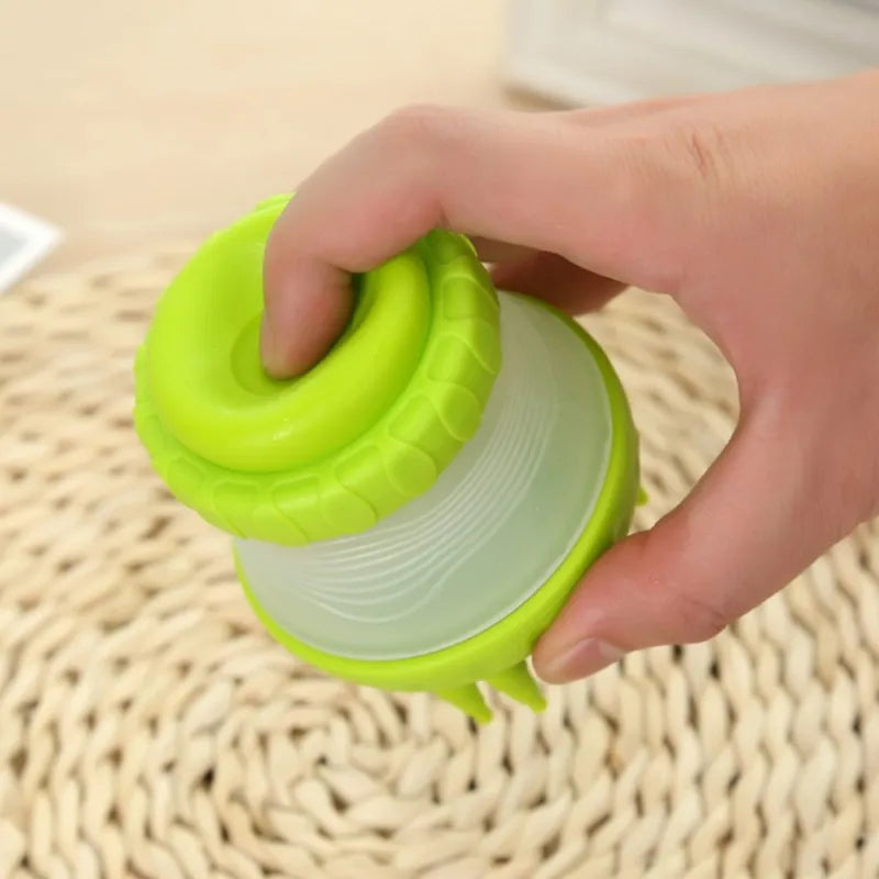 Silicone Pet Brush For Grooming - Dog Cat Massage Brush For Bathing