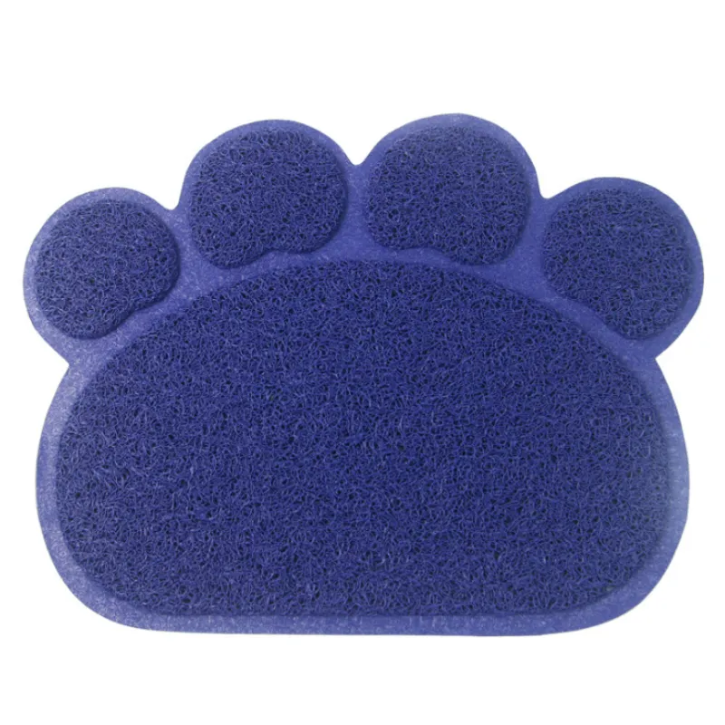 Cat Litter Mat in the Shape of a Paw for Clean Floors and Less Litter Loss
