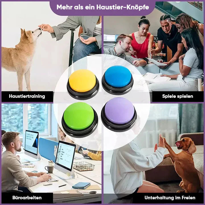 Interactive Talk Button For Pets - Training & Communication
