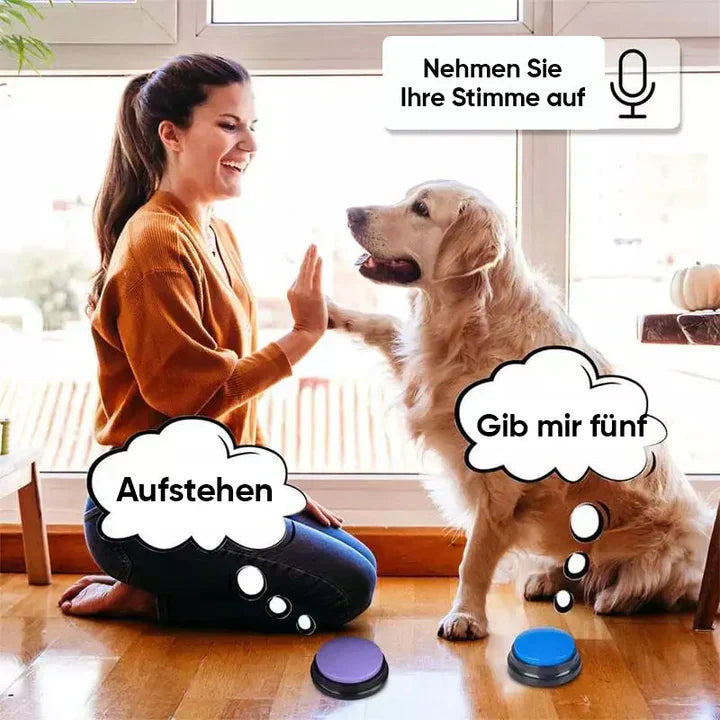 Interactive Talk Button For Pets - Training & Communication