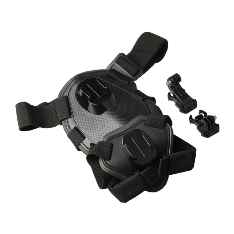 Action- Camera Harness For Dogs With Holder For Chest And Back