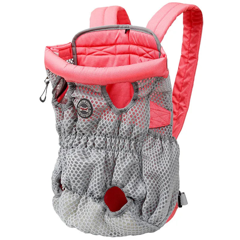 Portable Dog Carrier Backpack - Comfortable And Breathable For Pets