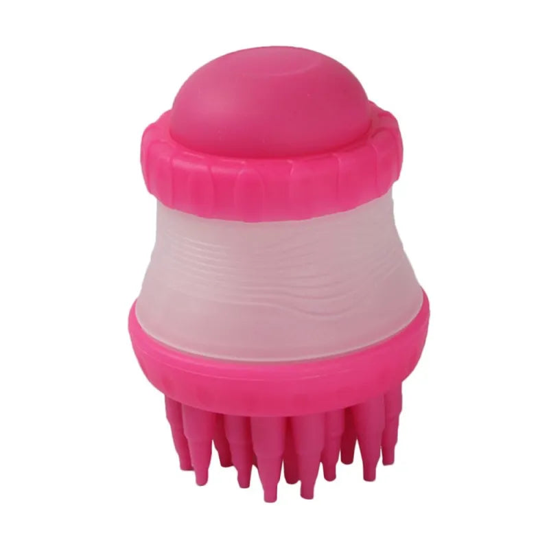 Silicone Pet Brush For Grooming - Dog Cat Massage Brush For Bathing