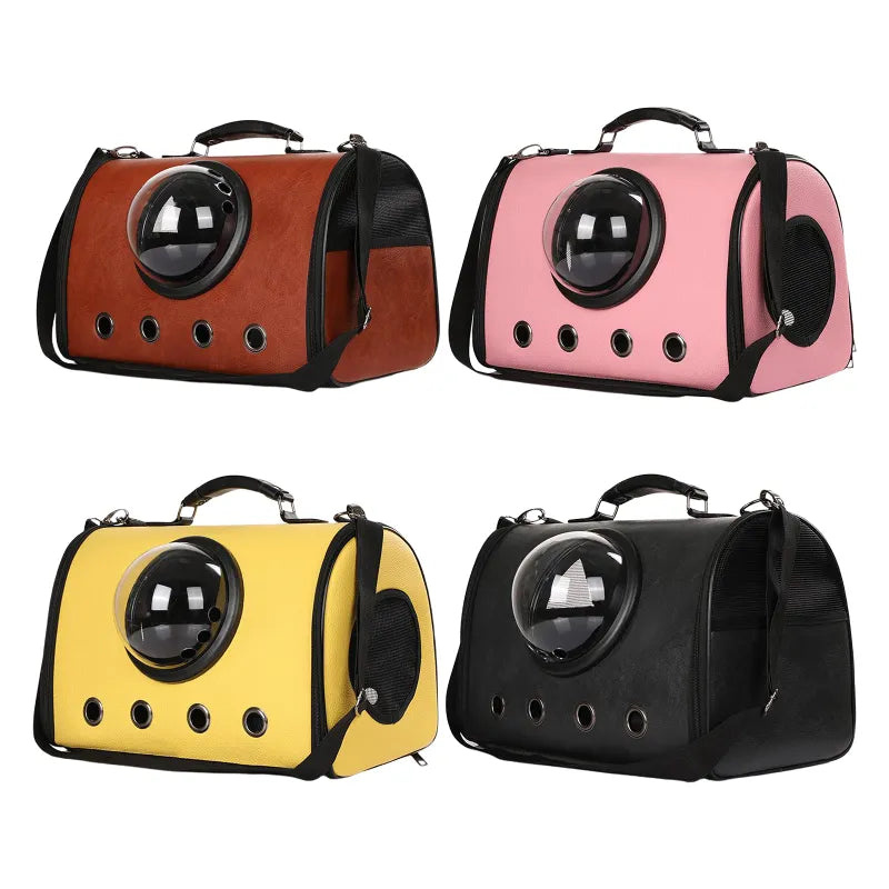Carrying Bag For Cats And Small Dogs - With Viewing Window And Ventilation