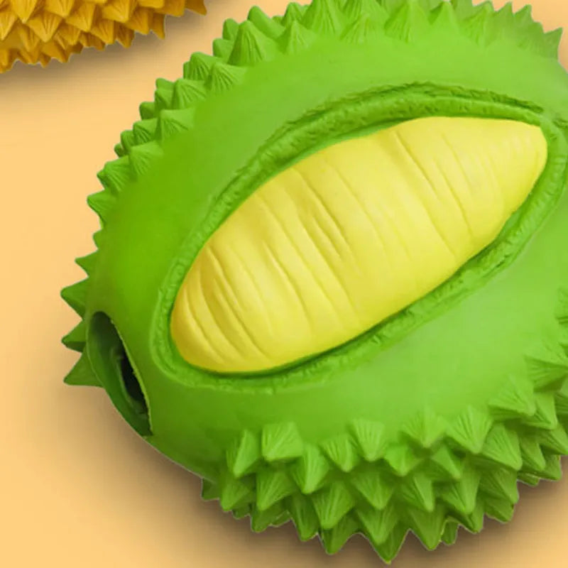 Fruit - Shaped Dog Toy Made of Rubber for Chewing Fun and Dental Care