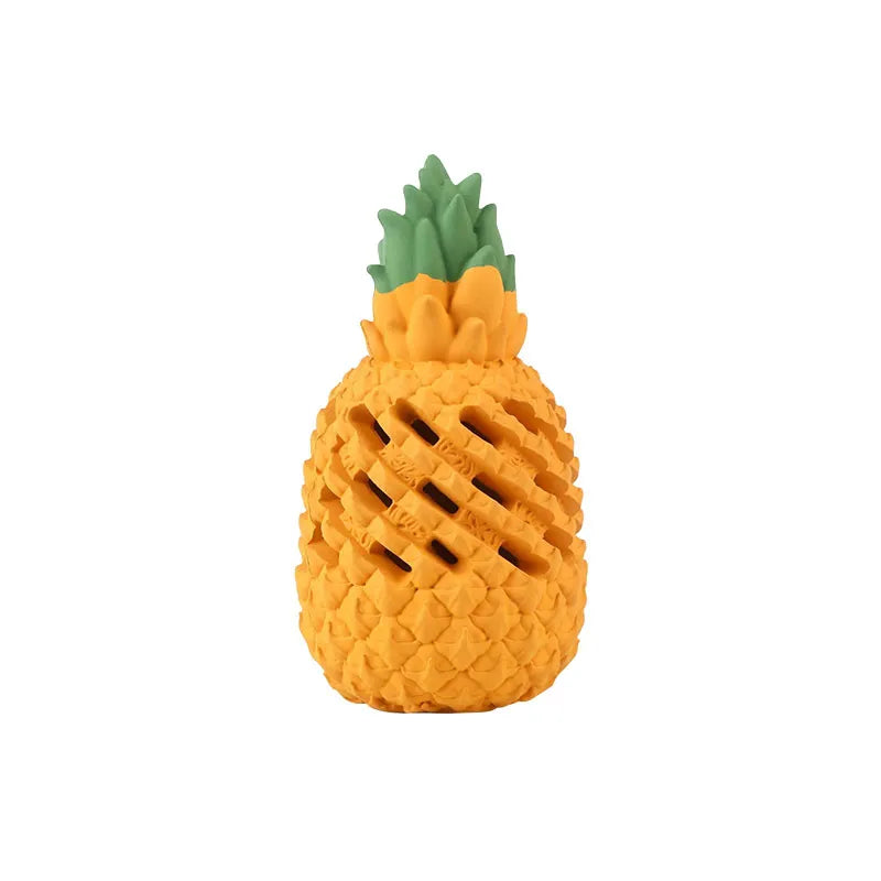 Fruit - Shaped Dog Toy Made of Rubber for Chewing Fun and Dental Care