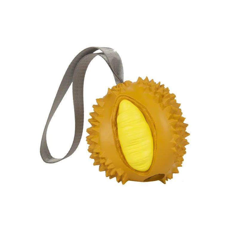 Fruit - Shaped Dog Toy Made of Rubber for Chewing Fun and Dental Care