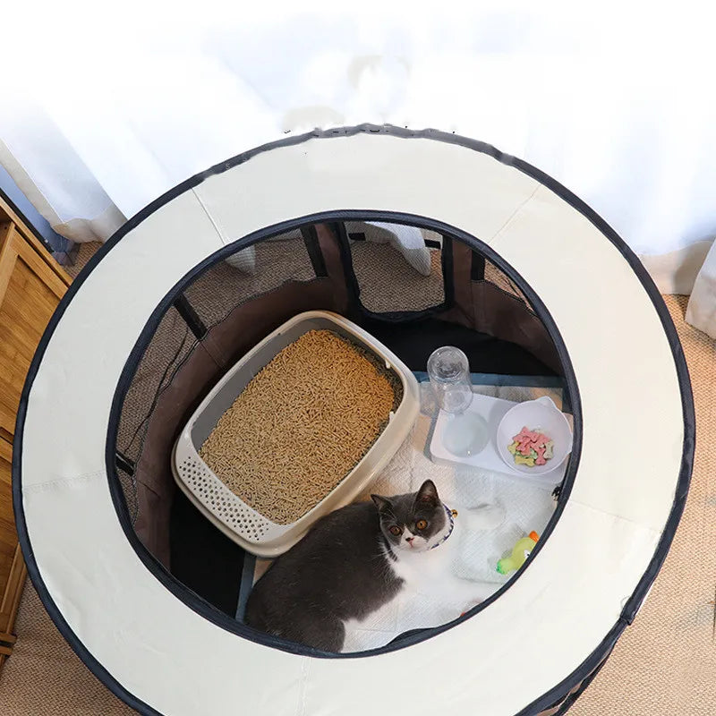 Foldable Dog Tent With Carrying Bag - Robust Pet Tent For Indoor And Outdoor Use