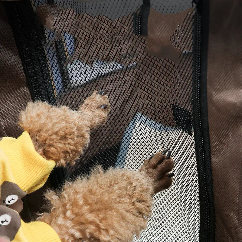 Foldable Dog Tent With Carrying Bag - Robust Pet Tent For Indoor And Outdoor Use