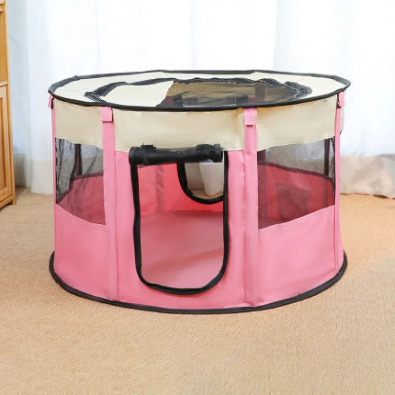 Foldable Dog Tent With Carrying Bag - Robust Pet Tent For Indoor And Outdoor Use