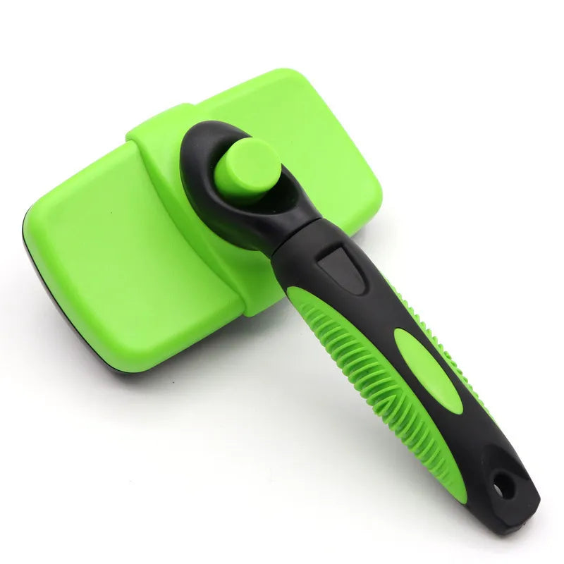 Grooming Set for Pets with Claw Cutter , File and Self - Cleaning Brush