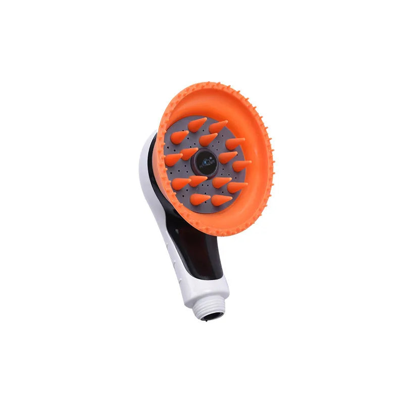 Scalp Massage Brush With Soft Silicone Tips For Relaxing Hair Care