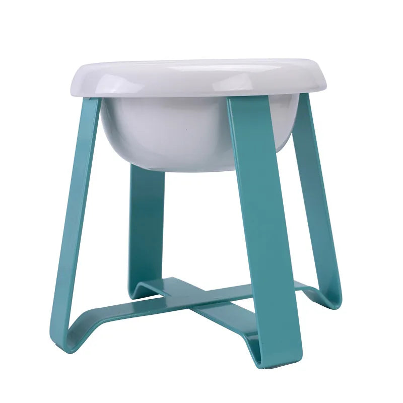 Dog Bowl With Raised Stand - Stylish Food Bowl With Metal Frame