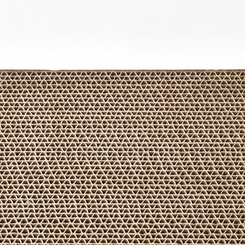 Cat Scratching Board With Toy - Scratching Mat For Cats To Scratch And Play On