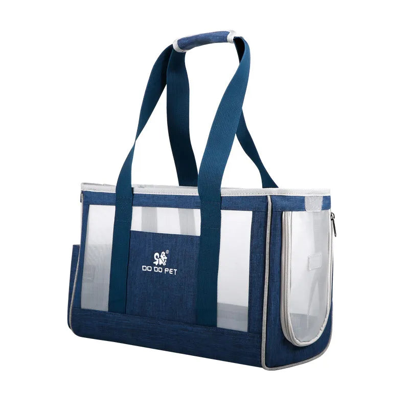 Transparent Pet Carrier Bag - Robust And Comfortable Carrier Bag For Cats And Small Dogs