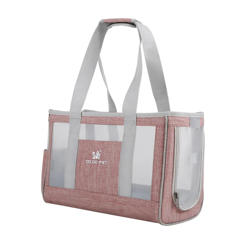 Transparent Pet Carrier Bag - Robust And Comfortable Carrier Bag For Cats And Small Dogs