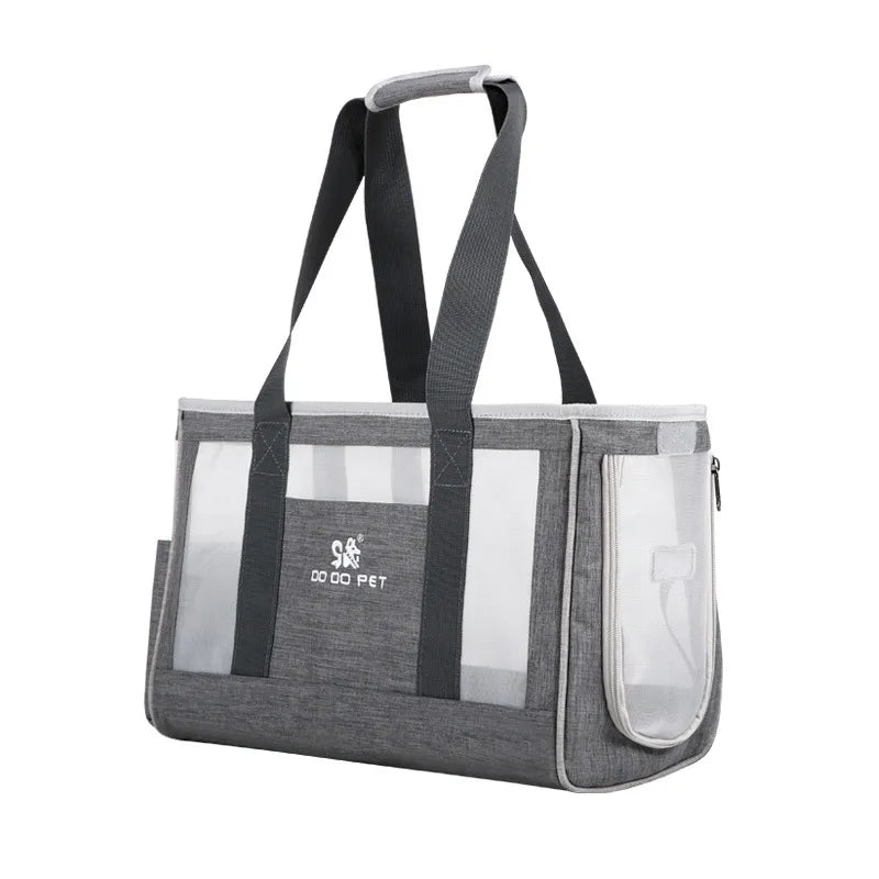 Transparent Pet Carrier Bag - Robust And Comfortable Carrier Bag For Cats And Small Dogs