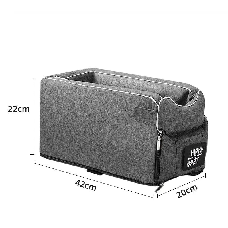Comfortable Car Dog Bag for Small Pets with Secure Seat Attachment