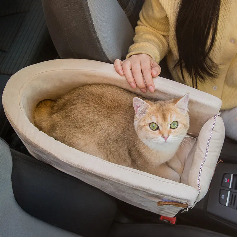Comfortable Car Dog Bag for Small Pets with Secure Seat Attachment