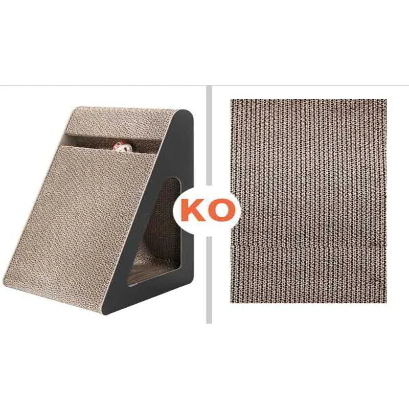 Cat Scratching Board In A Modern Design - Scratching Board For Tilting And Playing