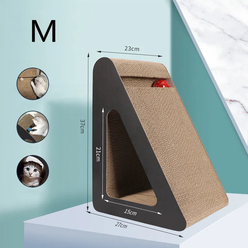 Cat Scratching Board In A Modern Design - Scratching Board For Tilting And Playing