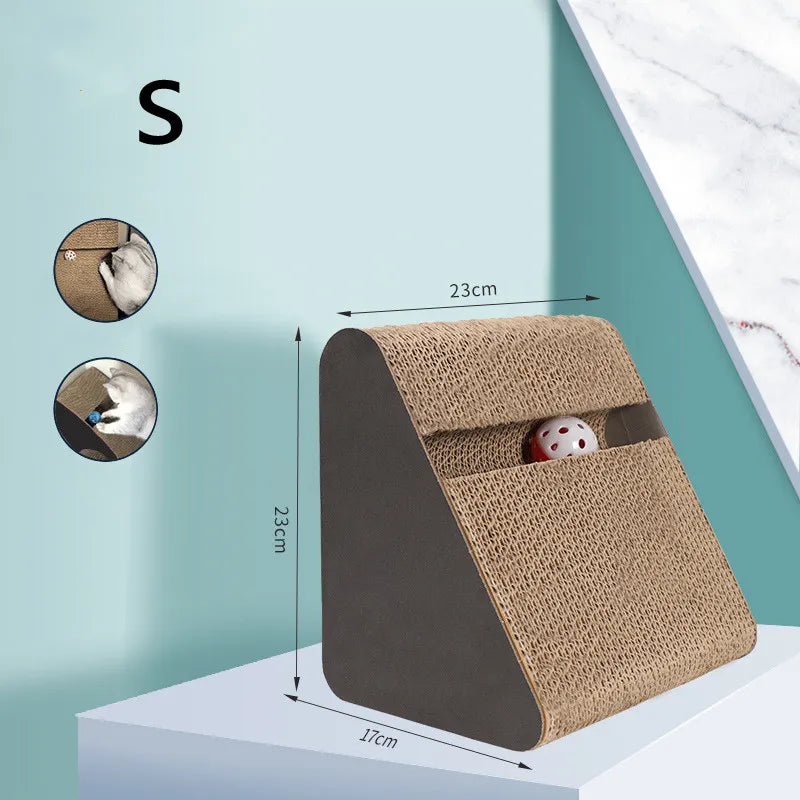 Cat Scratching Board In A Modern Design - Scratching Board For Tilting And Playing