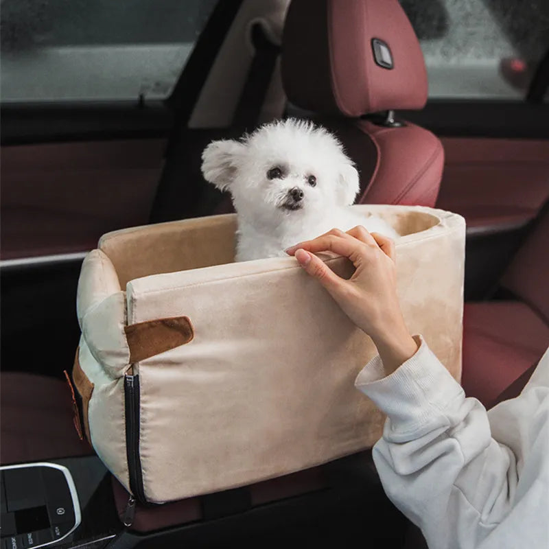 Comfortable Car Dog Bag for Small Pets with Secure Seat Attachment