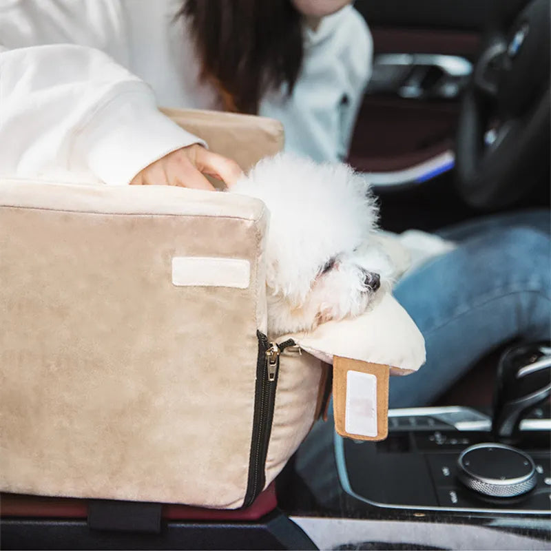 Comfortable Car Dog Bag for Small Pets with Secure Seat Attachment
