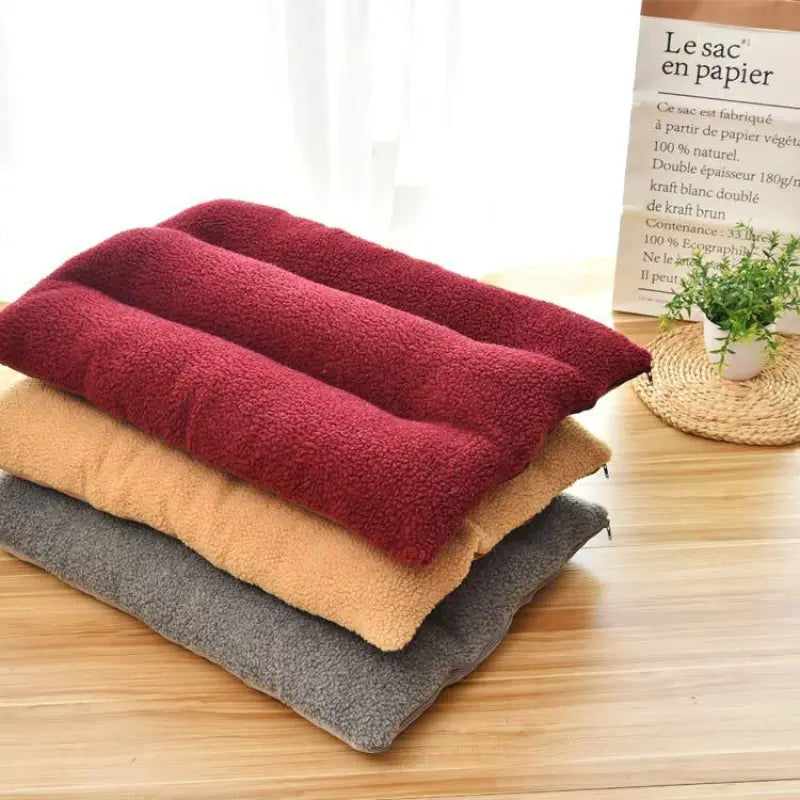 Dog Cushion Made of Soft Fleece for Maximum Comfort
