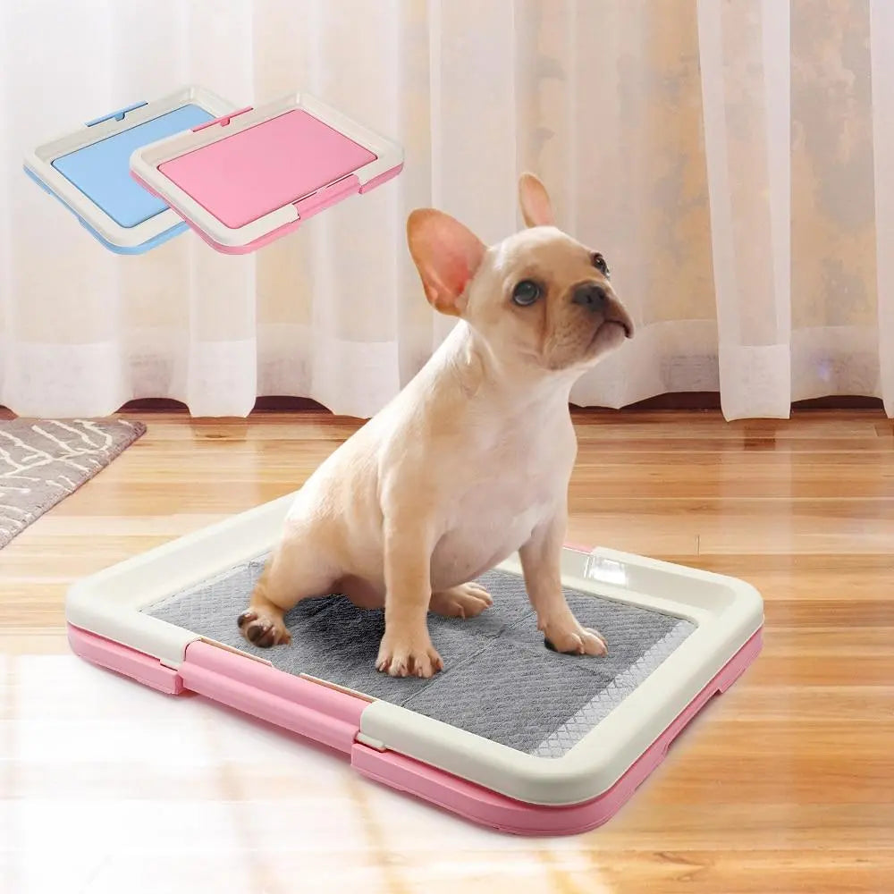 Dog Toilet Indoor - Clean Litter Box With Non-slip Mat For Puppies Small Dogs