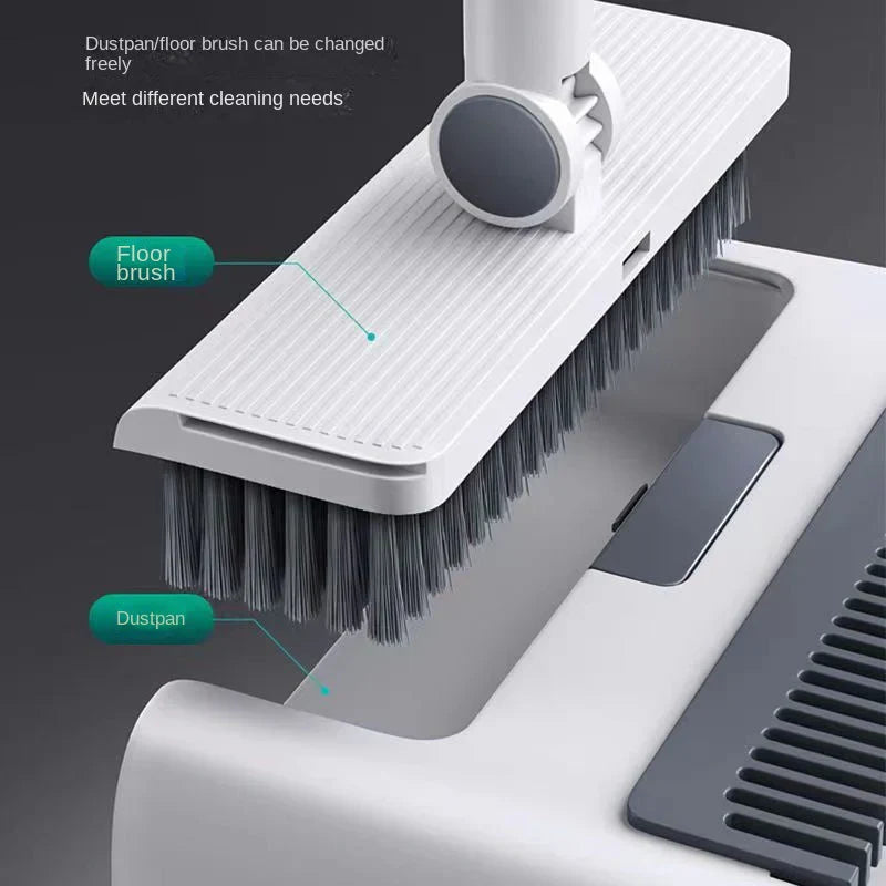 Multifunctional Broom And Dustpan Set