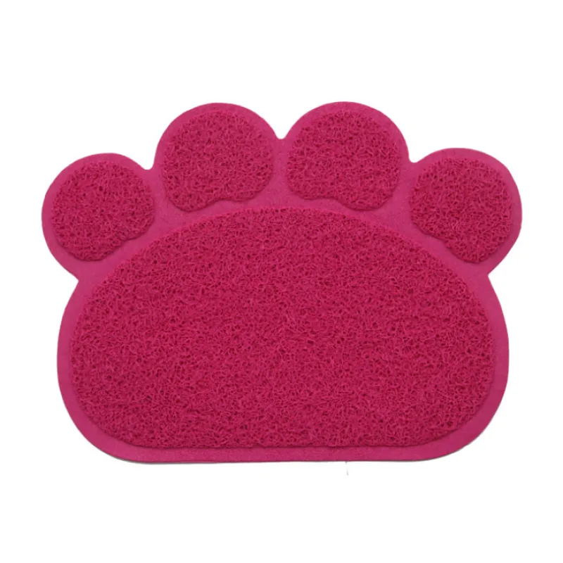 Cat Litter Mat in the Shape of a Paw for Clean Floors and Less Litter Loss