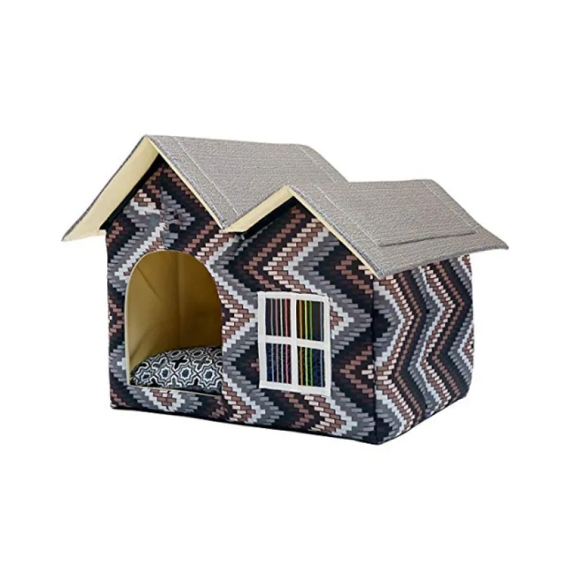 Cat House in House Design with Window for Cosy Retreats