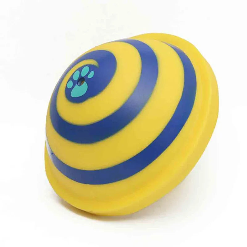 Interactive Dog Toy - Spiral - Shaped Rotating Play Mat for Mental Stimulation