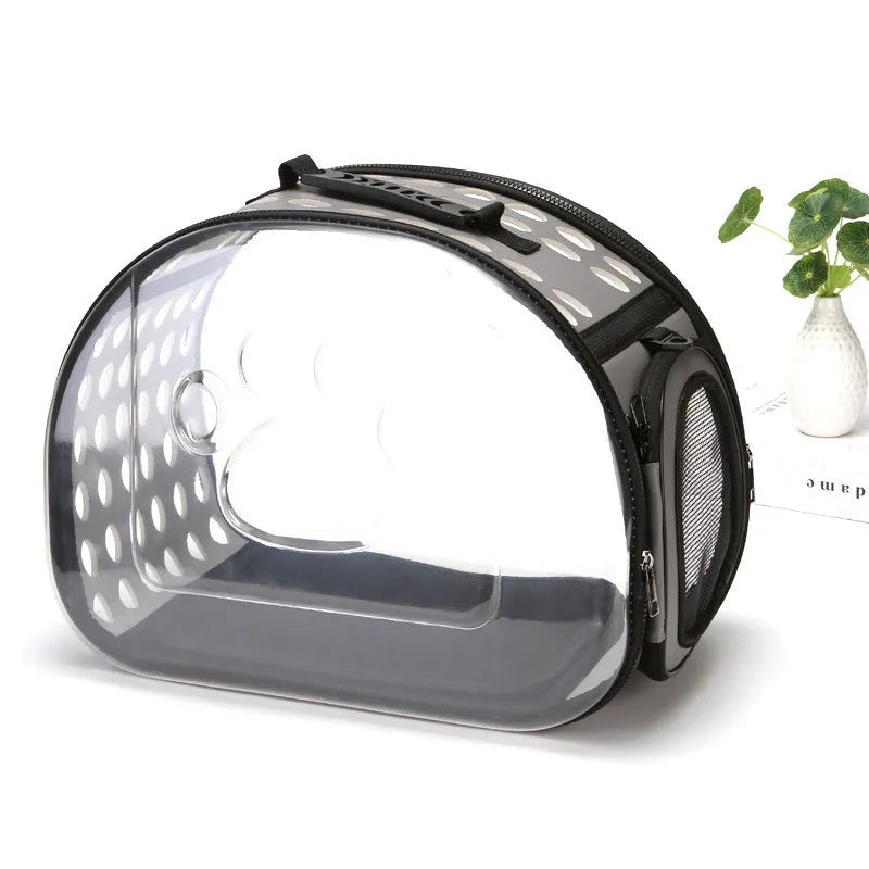 Pet Carrier Bag - Portable Pet Carrier Box With Viewing Window