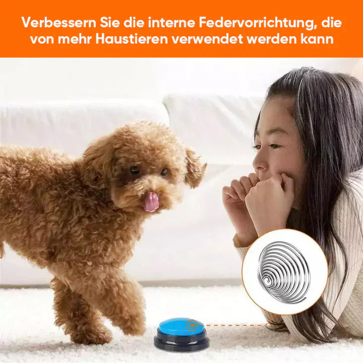 Interactive Talk Button For Pets - Training & Communication