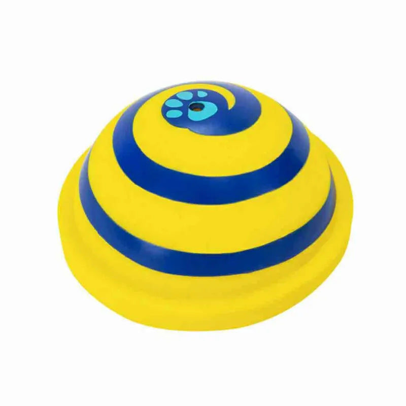 Interactive Dog Toy - Spiral - Shaped Rotating Play Mat for Mental Stimulation