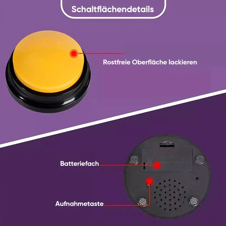 Interactive Talk Button For Pets - Training & Communication