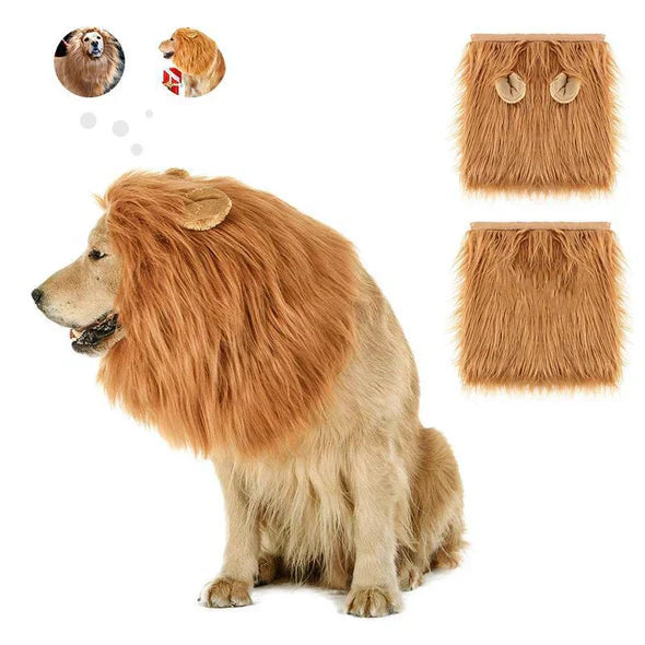Lion 's Mane Dog Costume