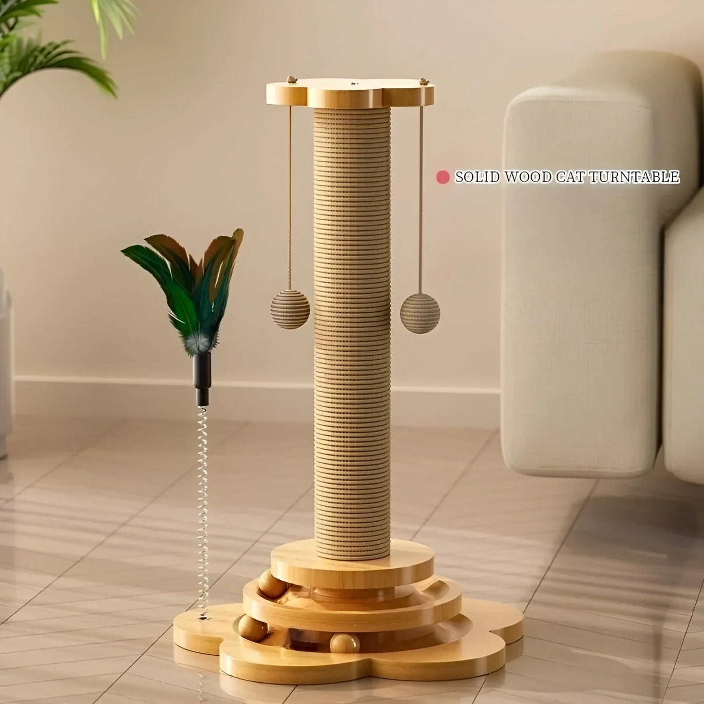 Wooden Toys For Cats 24x40