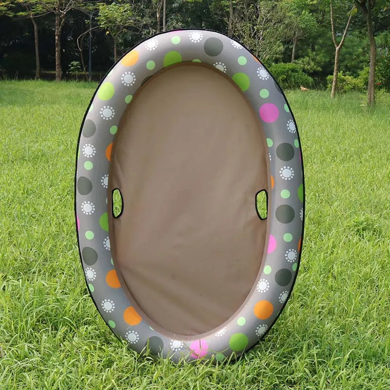 Dog Bathtub - Inflatable Dog Bathtub For Pets With Floral Pattern For Indoor And Outdoor Use