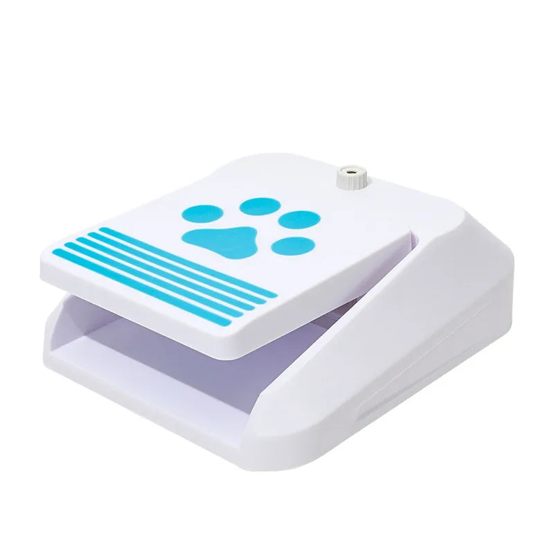 Outdoor Dog Drinking Fountain With Paw Button For Independent Drinking In The Garden