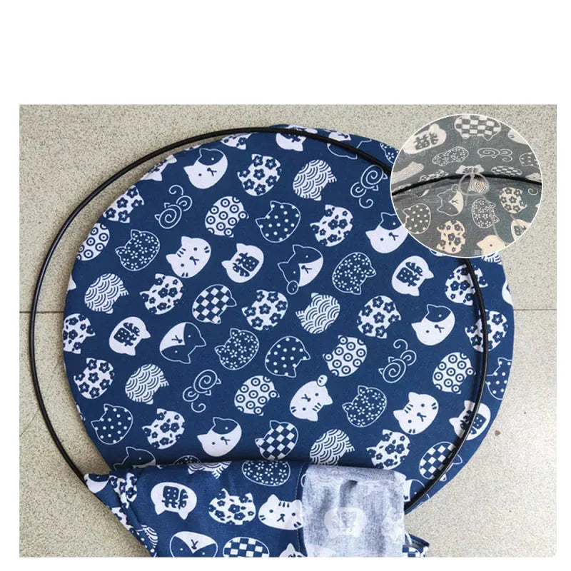 Cat Hammock In Tent Design - Comfortable Sleeping Cave For Cats
