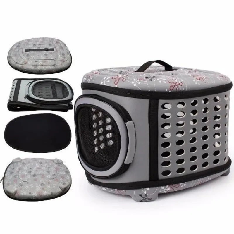 Compact Cat Carrier Bag With Ventilation - Perfect For Travel And Outings